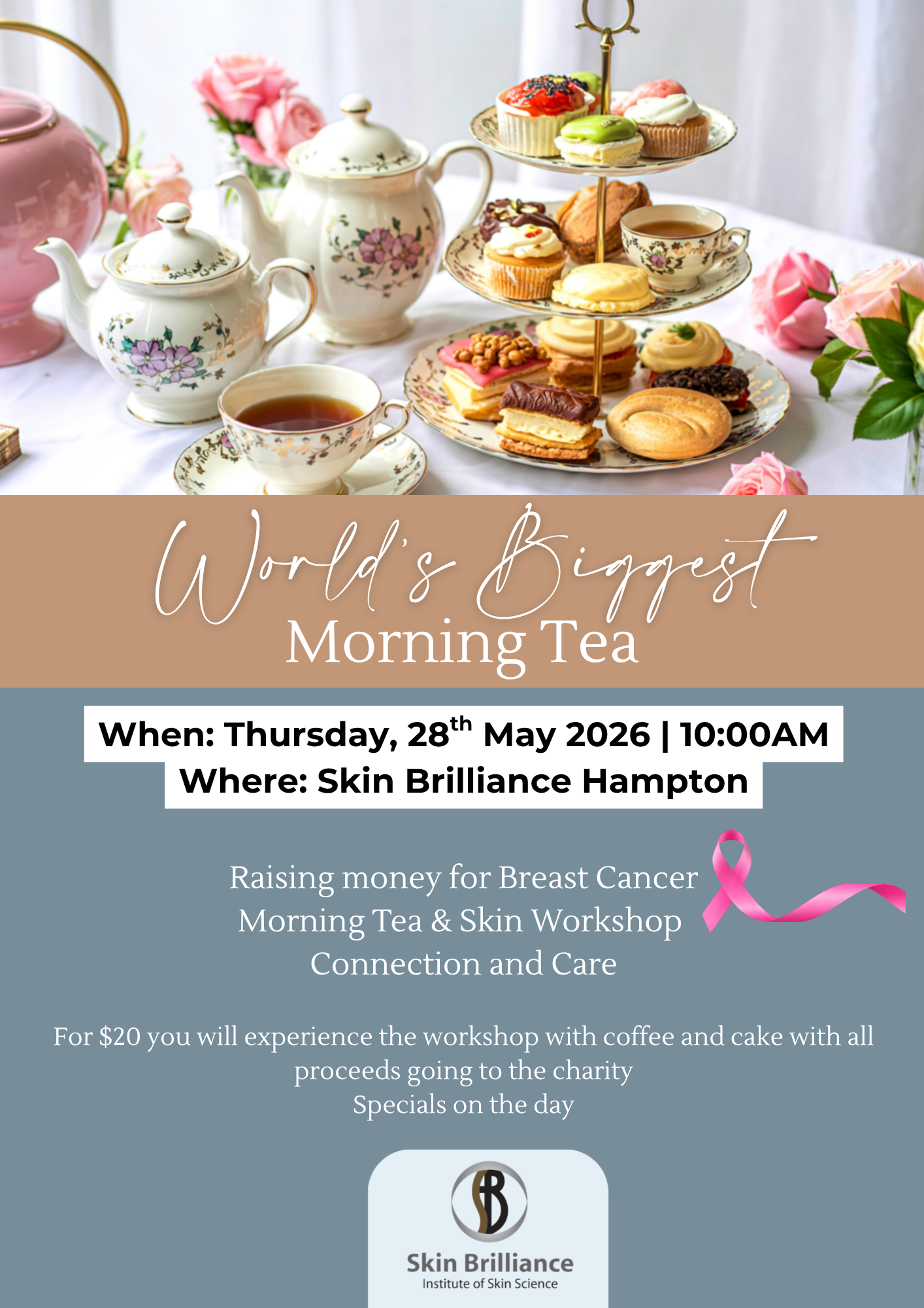 Skin Brilliance World's Biggest Morning Tea Event